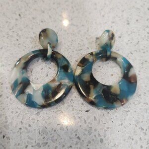 Anthropologie Tortoise Earrings